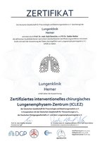 Interventionelles chirurgisches Lungenemphysemzentrum