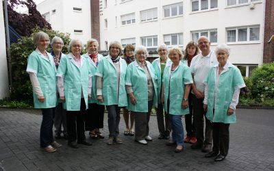 Grüne Damen seit 25 Jahren im Ehrenamt in der Lungenklinik Hemer