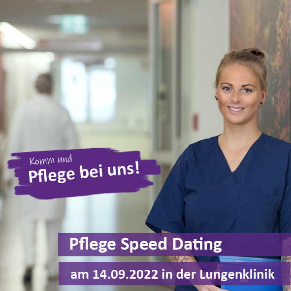 Pflege Speed Dating am 14. September in der Lungenklinik